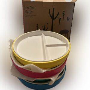 Elk & Friends kids Plates Set